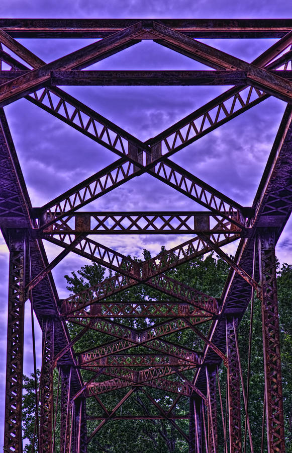 Old Railroad Bridge Photograph by Jason Blalock