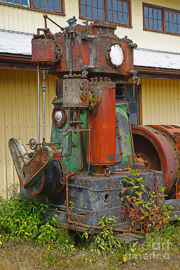 Old Rusted Machinery Photograph By Randy Harris - Fine Art America