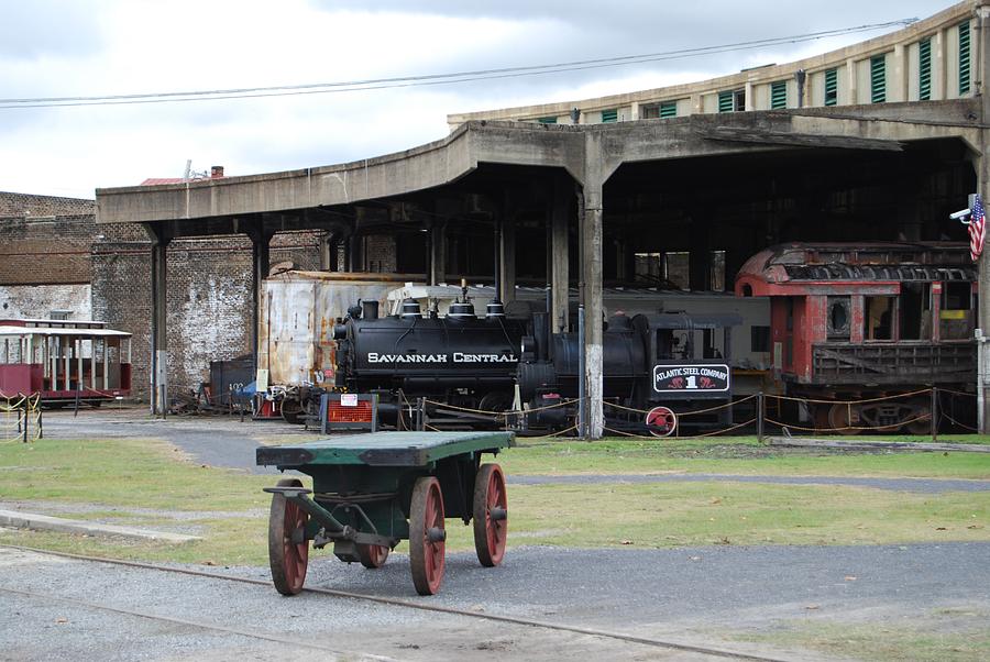 Old Savannah Rail Yard Photograph by Judy Hall-Folde - Fine Art America