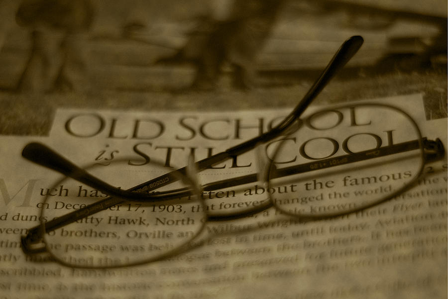 Cool Photograph - Old School by Steven Richardson