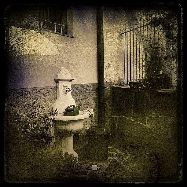 Instagram Photograph - Old Sink #iphone #instagram by Roberto Pagani
