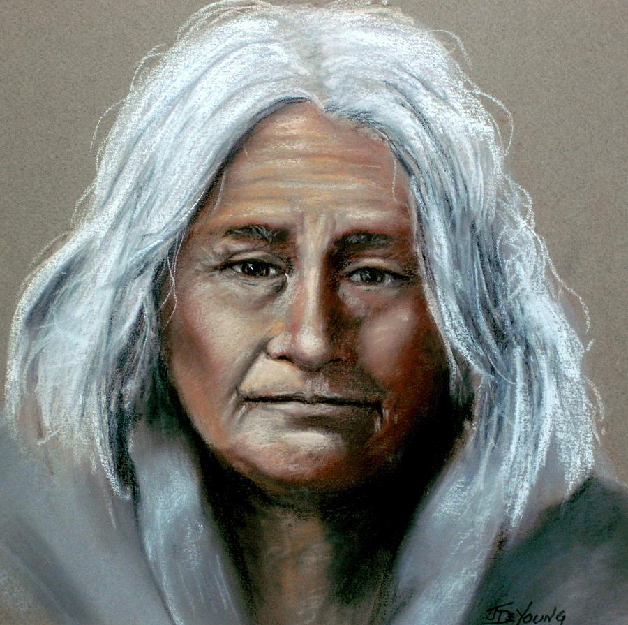 Old Squaw Pastel By John De Young Fine Art America 