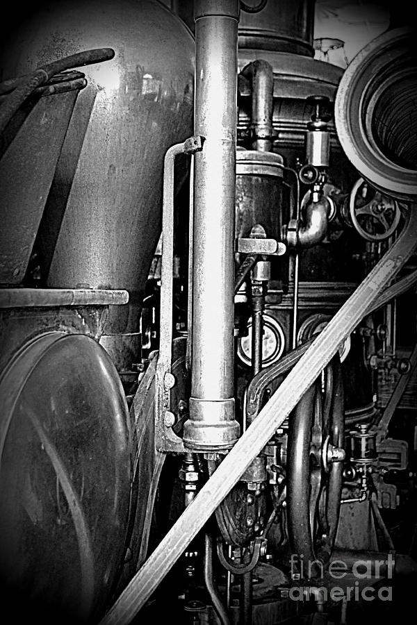 Old Steam Photograph by Kevin Fortier