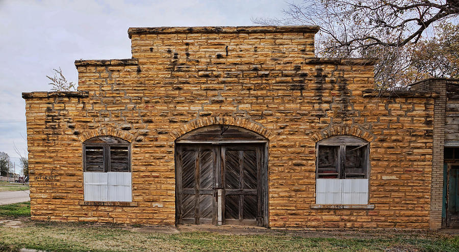Old Stone Building Photograph