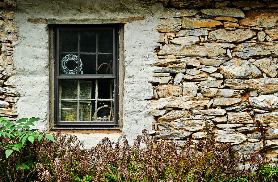 Old stone cottage Photograph by Kelley Nelson