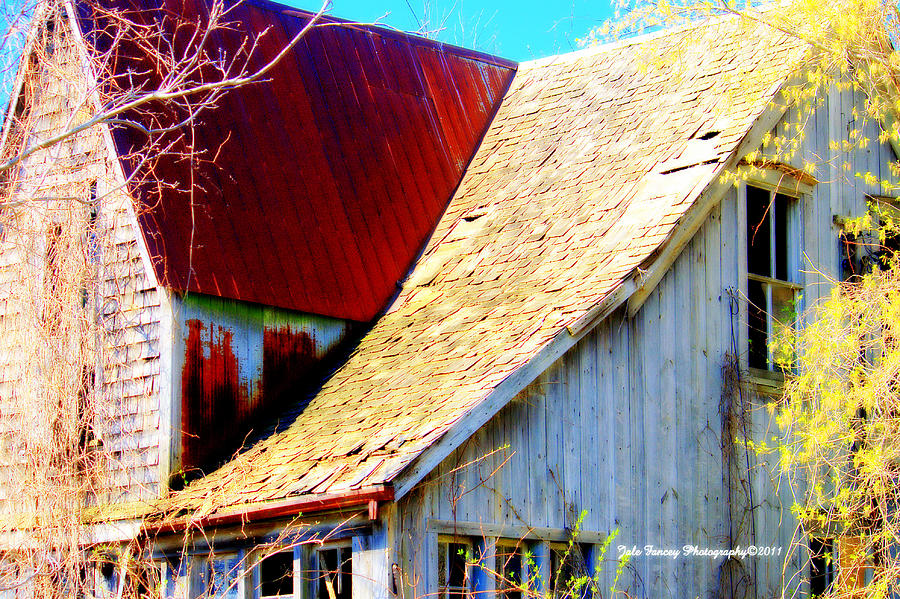 Old Thedford Farmhouse Photograph by Jale Fancey