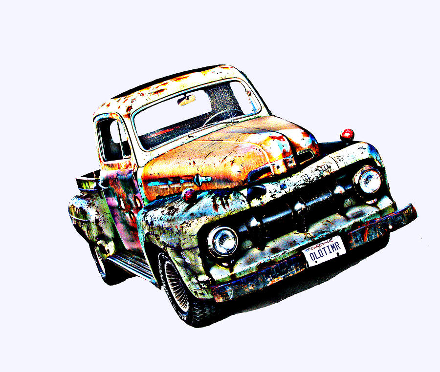 Old Timer 1952 Ford Pickup Truck Photograph by Samuel Sheats