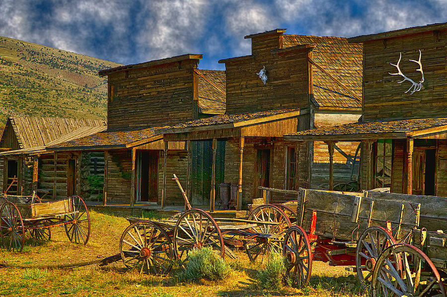 Old Town Cody Wyoming Photograph by Garry Gay