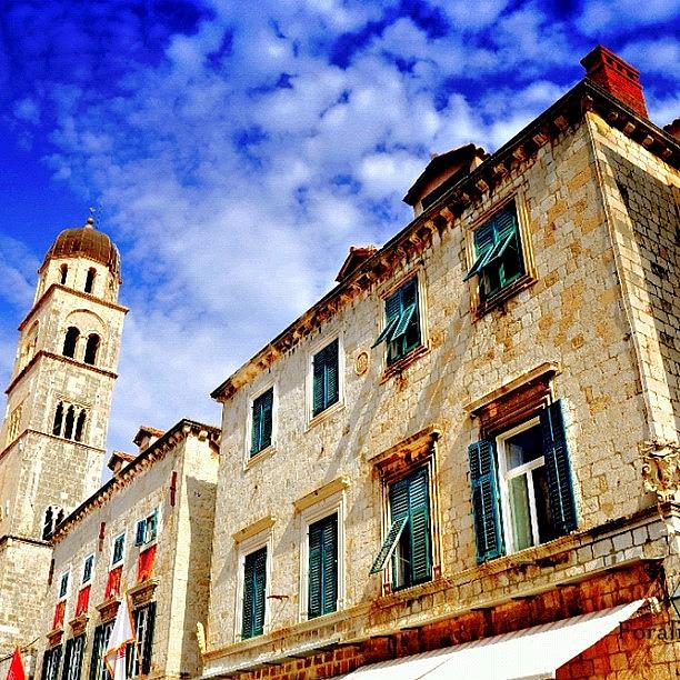 Architecture Photograph - Old Town Dubrovnik  by Gina Foronda