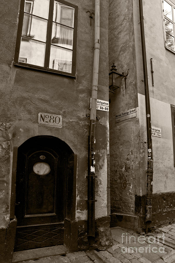 Old Town Sweden Photograph by Micah May