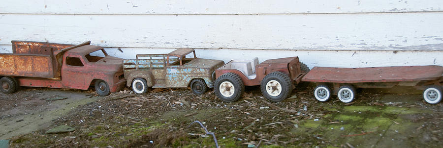 Old Toys II Photograph by Guy Whiteley