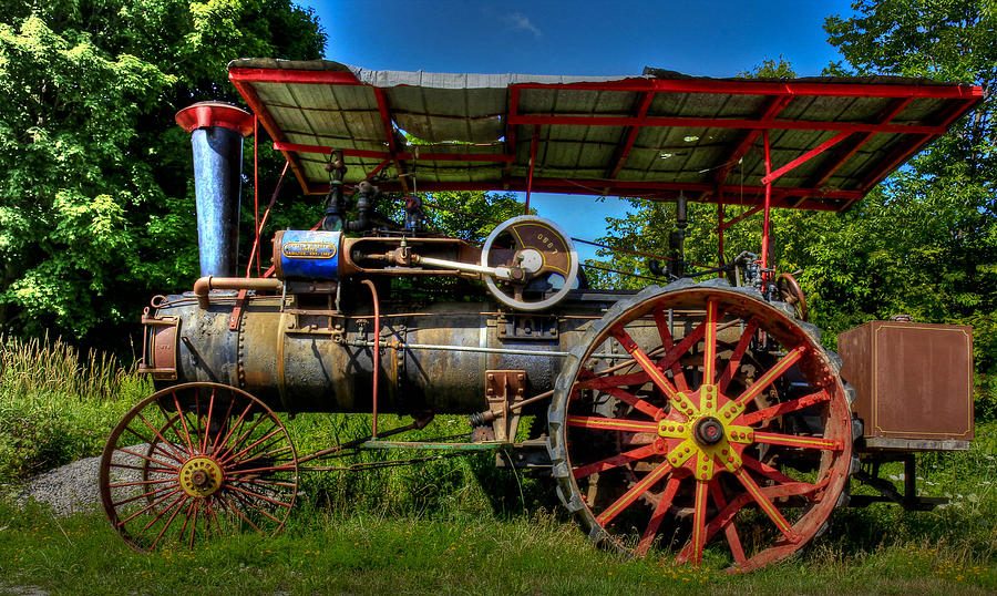 Old Tractor Photograph by Nick Mares
