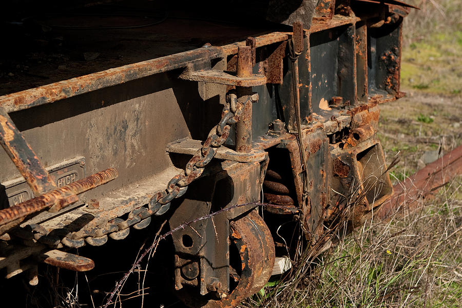 Old Train Hitch Photograph by Lorraine Devon Wilke