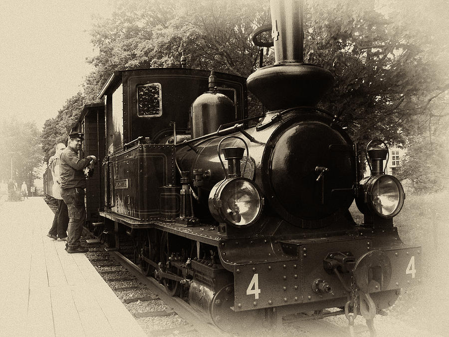 Old Train Sweden Photograph by Stelios Kleanthous