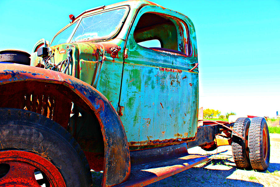 Old Truck Photograph by Jo Sheehan