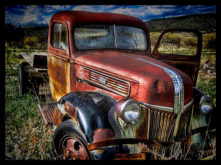 Old Truck Photograph by Lynn Dobbins - Fine Art America