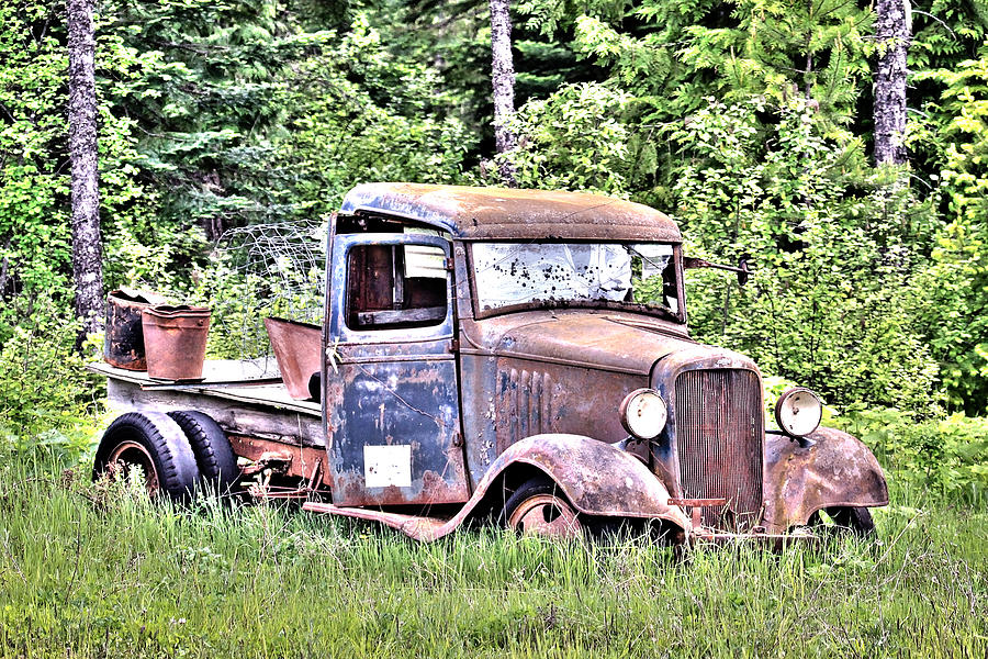 Old Truck Photograph by Steve McKinzie - Fine Art America