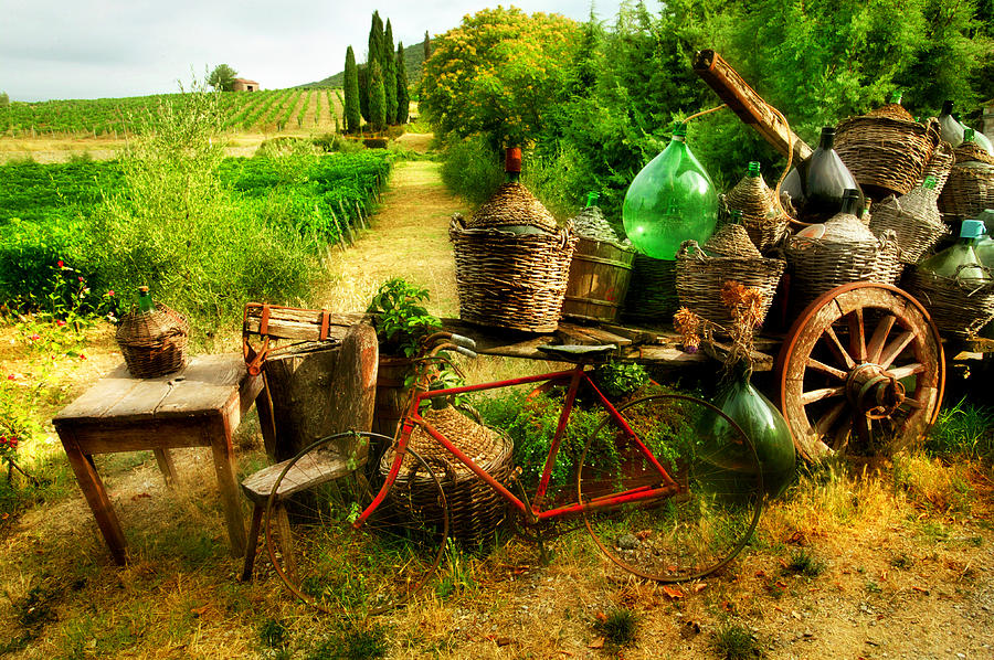 Old Tuscany Photograph by John Galbo