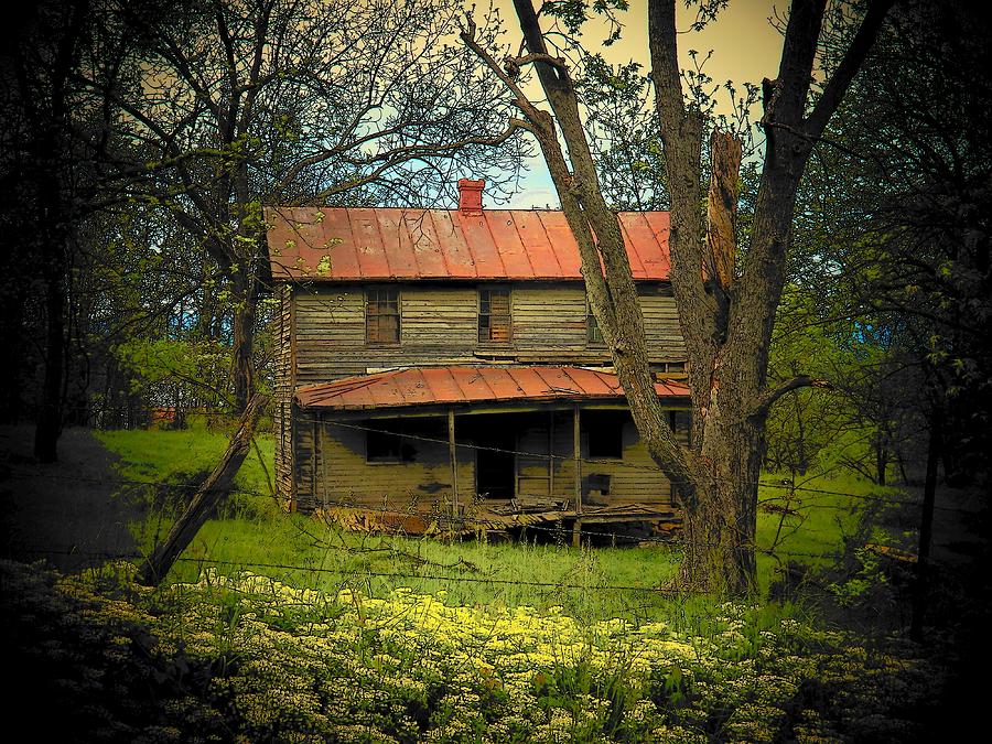 Old Virginia House Photograph by Joyce Kimble Smith