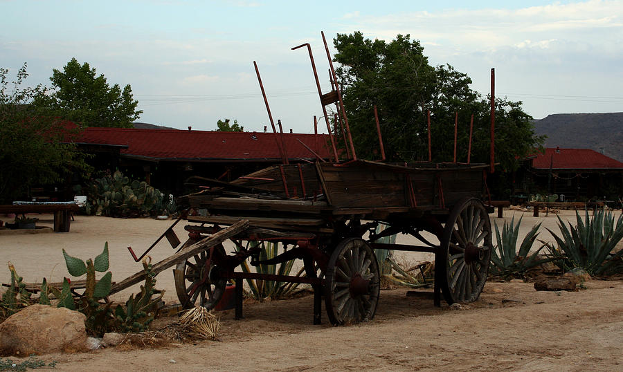 Old Wagon Photograph by Karen Harrison Brown