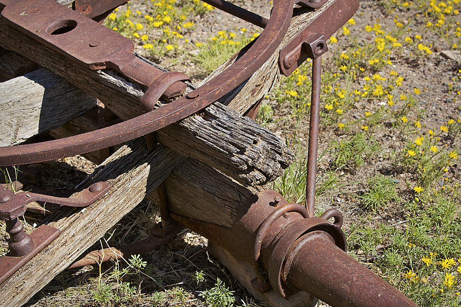 Old Wagon Undercarriage Photograph by Phyllis Denton Fine Art America