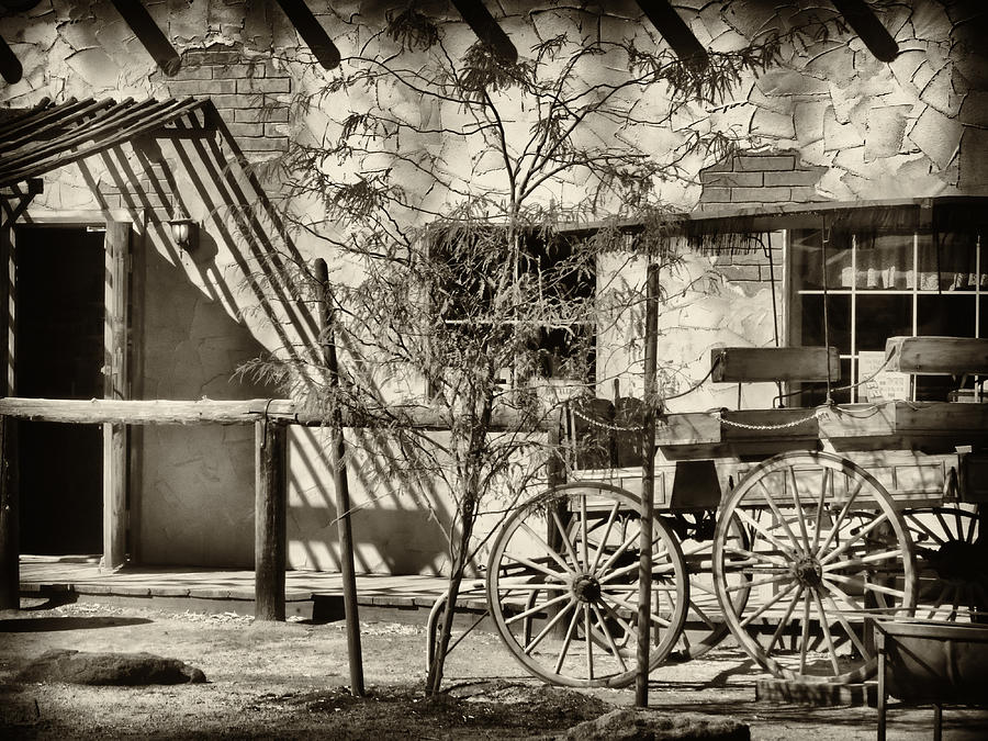 Historic Photograph - Old West by Diane Wood