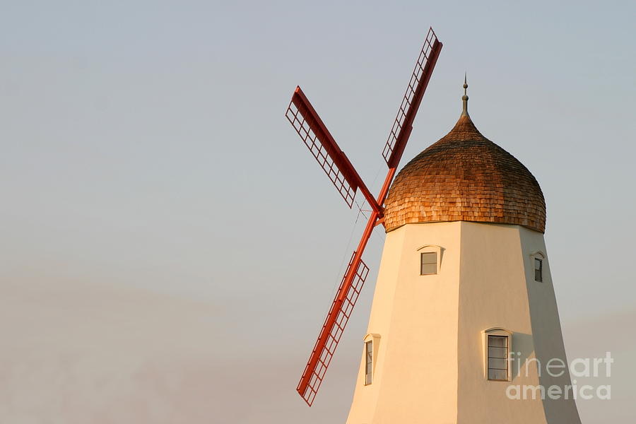 Old Windmill Photograph by Henrik Lehnerer