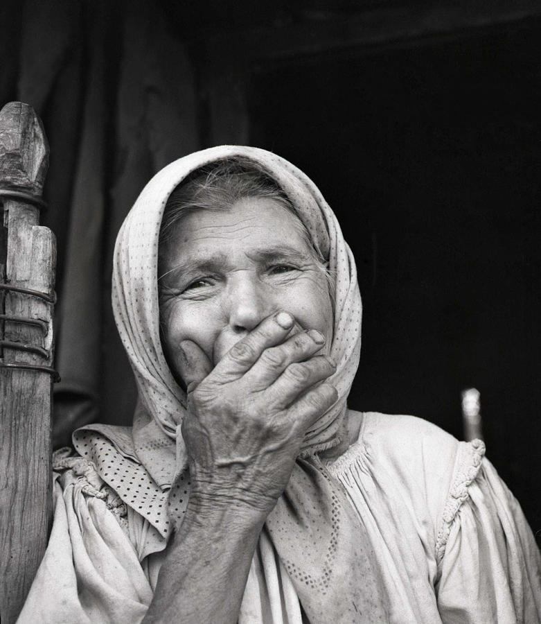 Old woman from Maramures Romania Photograph by Emanuel Tanjala