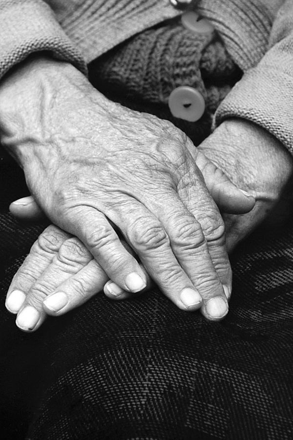 Old womans hands Photograph by Emanuel Tanjala