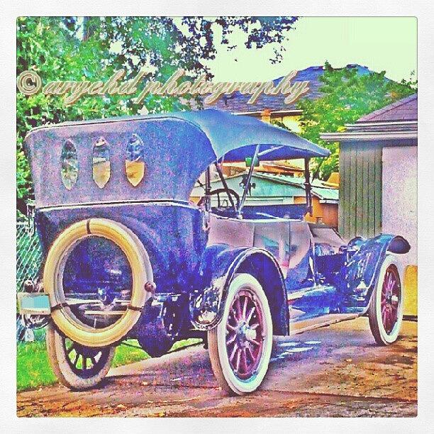 Car Photograph - #oldcar #notsurewhatyear #ford #model by Aryeh D