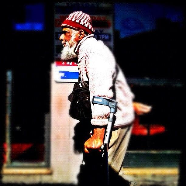 Portrait Photograph - #oldman #elderly #indian #india by Luke Fuda