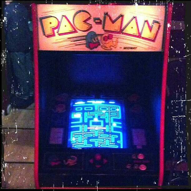 Arcade Photograph - #oldschool #pacman #arcade #game #fun by Natalia D