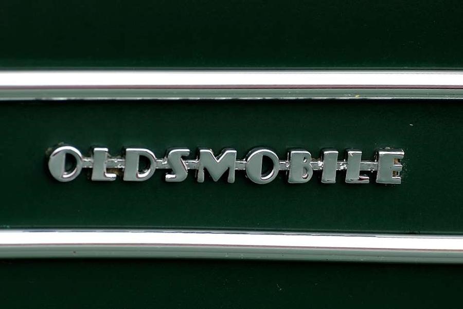 Oldsmobile emblem Photograph by David Campione