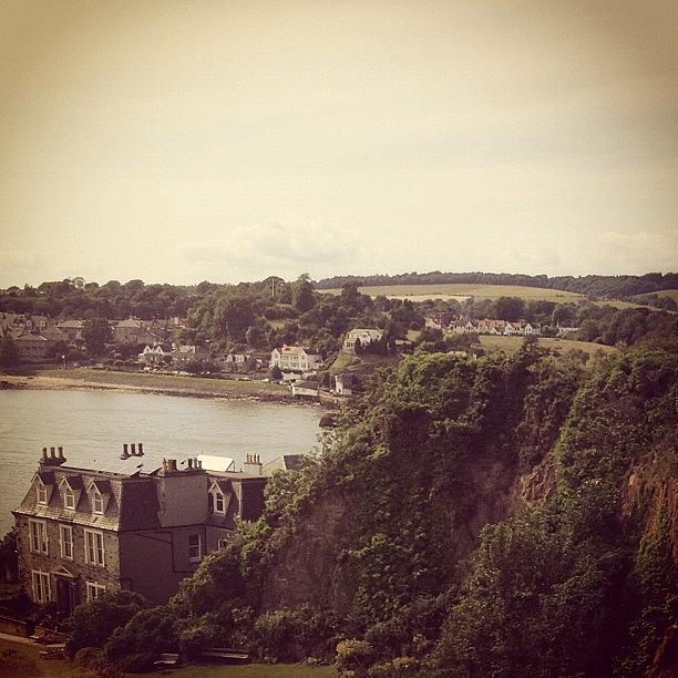 Summer Photograph - #oldtown #forth #aberdour #cute #summer by Grace Shine