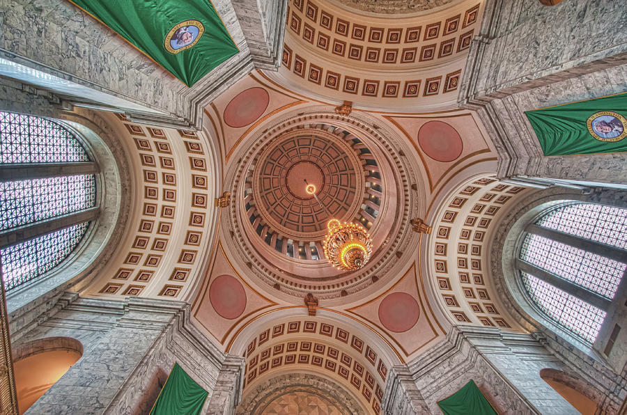 Olympia Washington Capitol Dome Photograph by Dan McManus