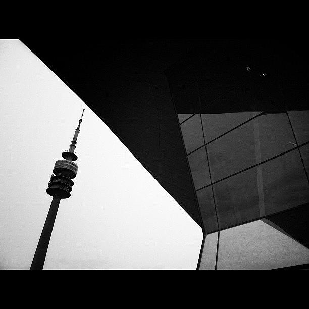 Olympiaturm Vs Bmw-welt Photograph by Leni Papilio