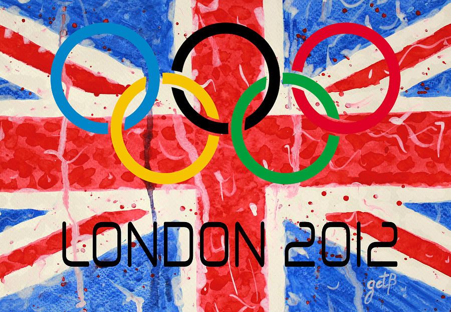 Olympic Games London 2012 Uk Flag Painting - Olympic Games London 2012 ...