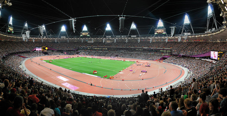 Olympic Stadium. Photograph by Terence Davis