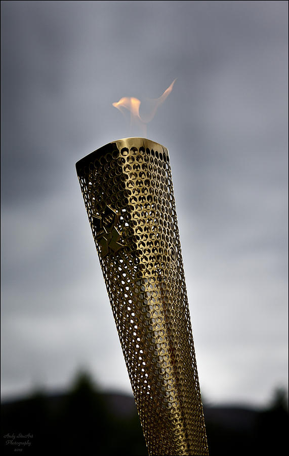 Olympic Torch 2012 Photograph by Andy Stuart Fine Art America