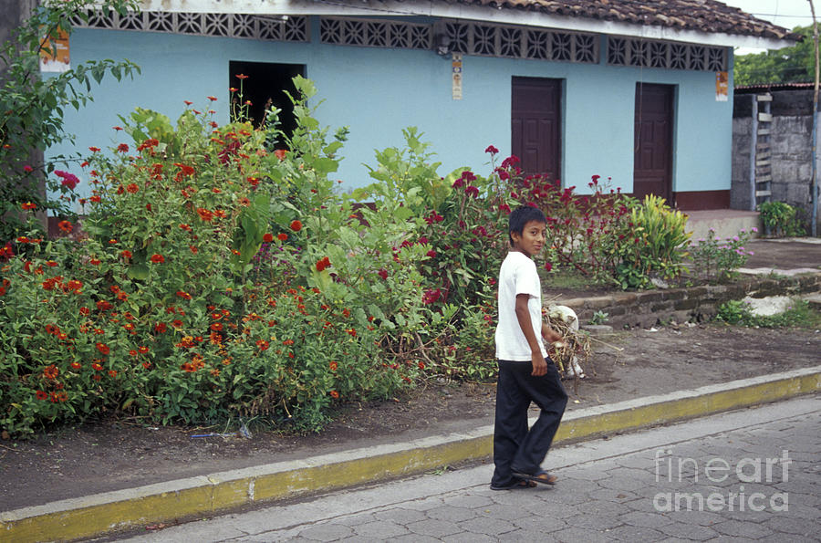 OMETEPE BOY Nicaragua Photograph by John  Mitchell