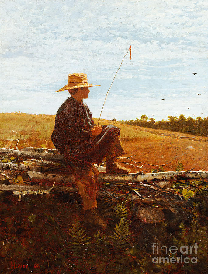 Landscape Painting - On Guard, 1864 by Winslow Homer