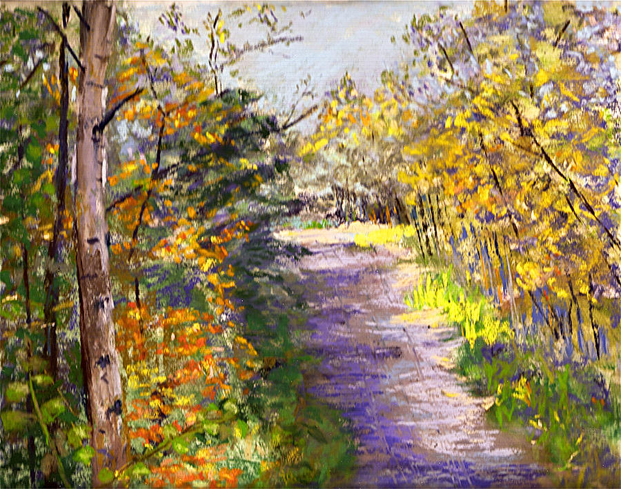 On Osha Trail Painting by Donna Gordon - Fine Art America