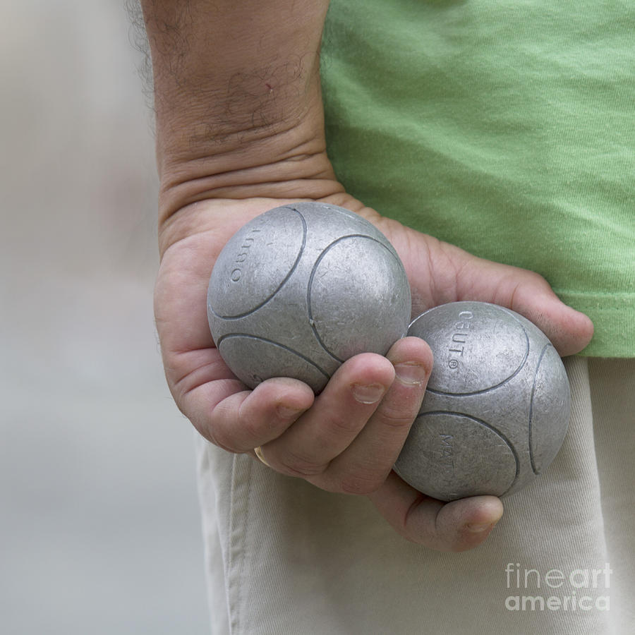 On the Boules Pitch Photograph by Heiko Koehrer-Wagner