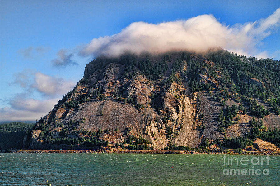 Landscape Photograph - On the Columbia River by Edward R Wisell