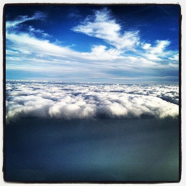 Clouds Photograph - On The Descent Below The #clouds by Cheri Karafa