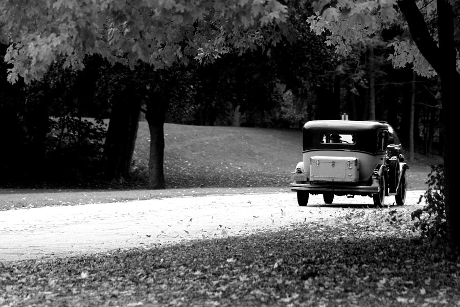 Vintage Photograph - On The Road Again by Kay Novy