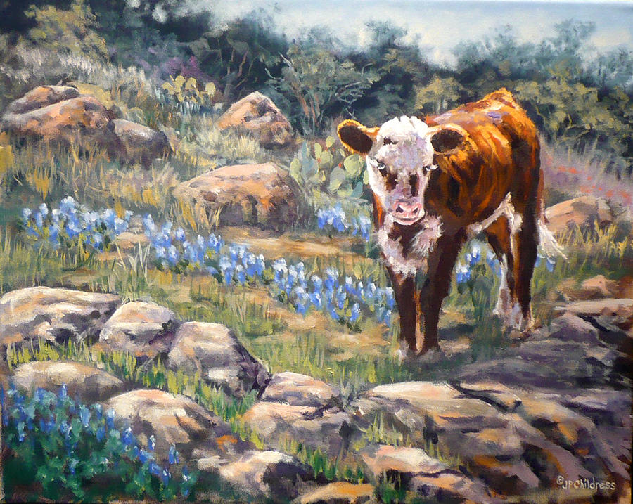 On the Rocks Painting by J P Childress