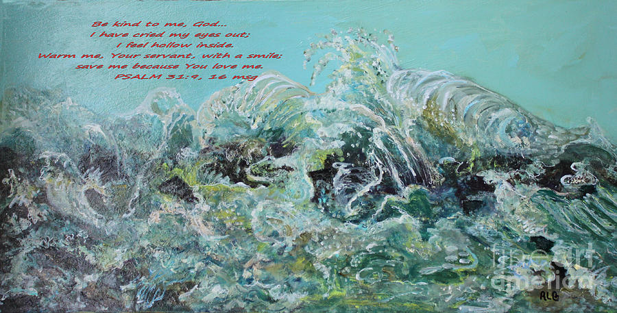 On the Rocks Painting by Rita Brown