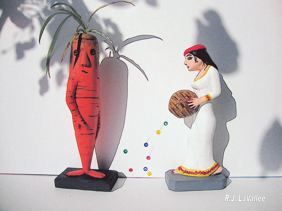 Carrot Photograph - One could only guess by Roland LaVallee Carrot Photograph - One could only guess by Roland LaVallee
