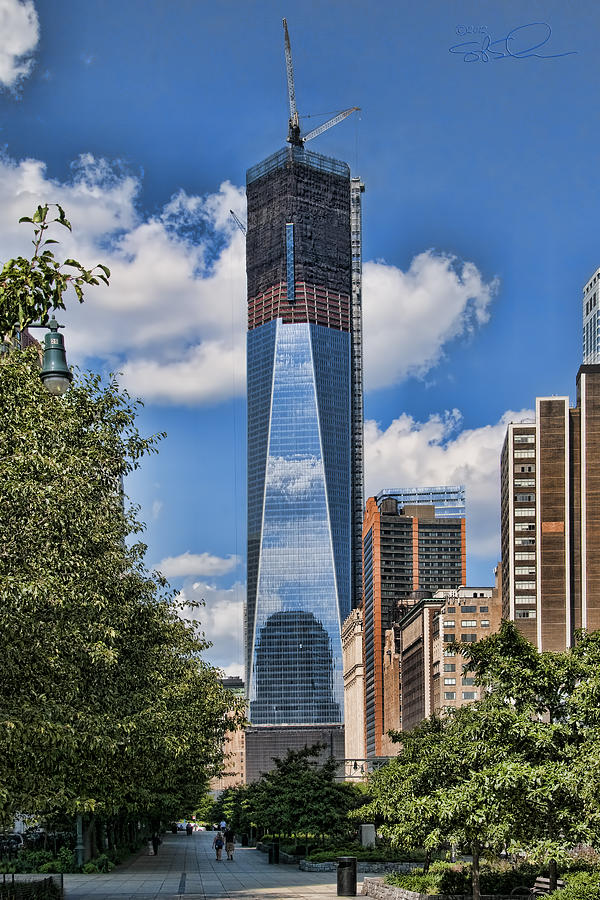 One WTC 16AUG12 Photograph by S Paul Sahm